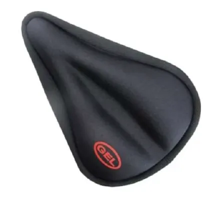 Fundas Asiento Bici C/Gel Negra Lisa