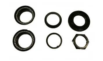 Juego de Direccion 8 Piezas Negro (C/Rosca) - Po