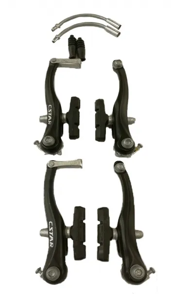 Set de Frenos V-Brake 4 Pzas - Aluminio - Logan