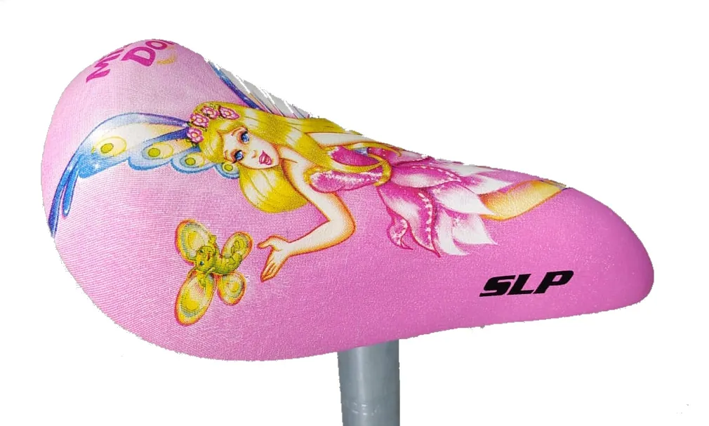 Asiento Bici Niño Dama C/Caño 25.4mm Grafica