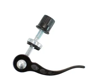 Cierre Rapido P/Asiento Aluminio Largo Negro Slp