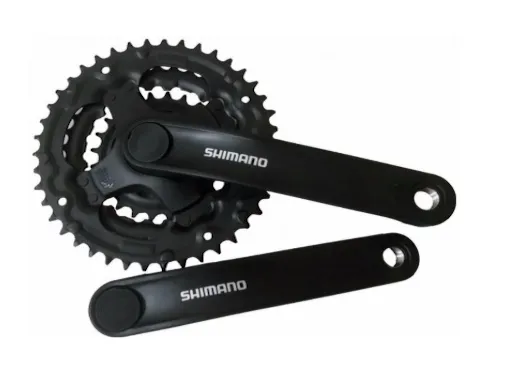 Plato y Palanca Triple 48x38x28 -170mm Shimano