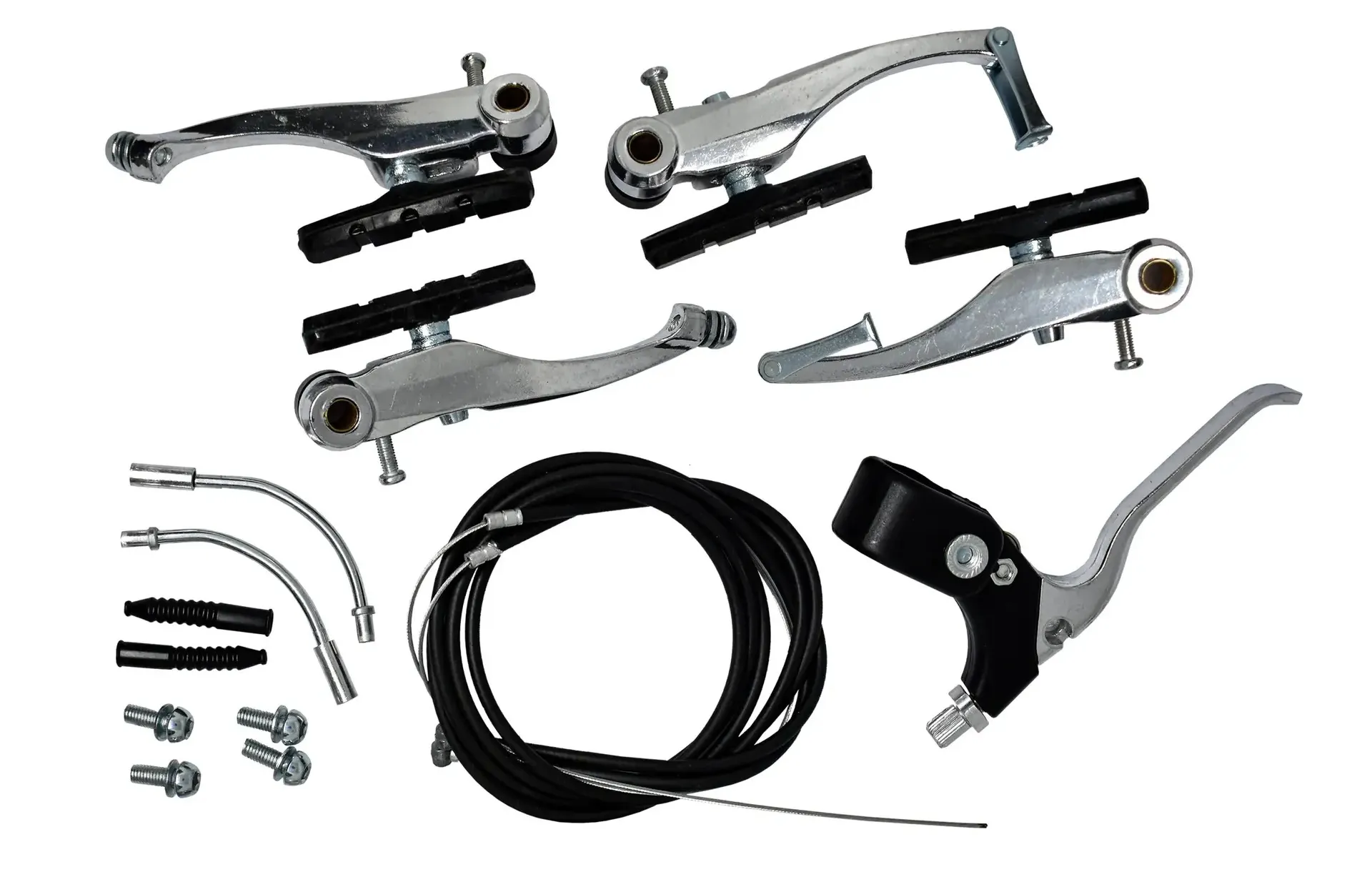 Set de Frenos V-Brake 4 Pzas - Aluminio Hx-B10