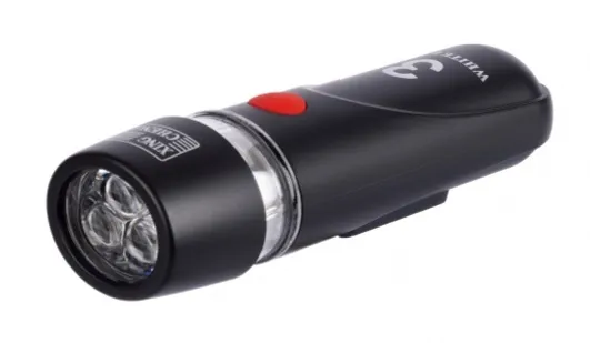 Luz Delantera Xenon 3 Leds 4 Func. A Pila