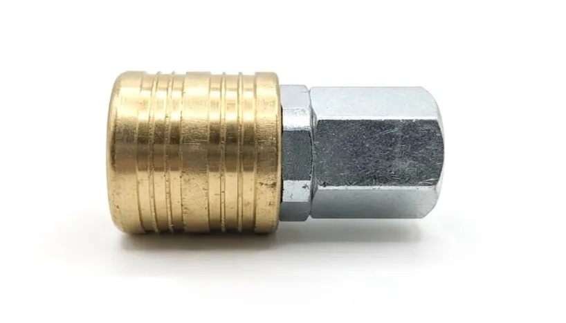 Acople Rapido 1/4" C/Rosca Hembra 1/4"  Ref.