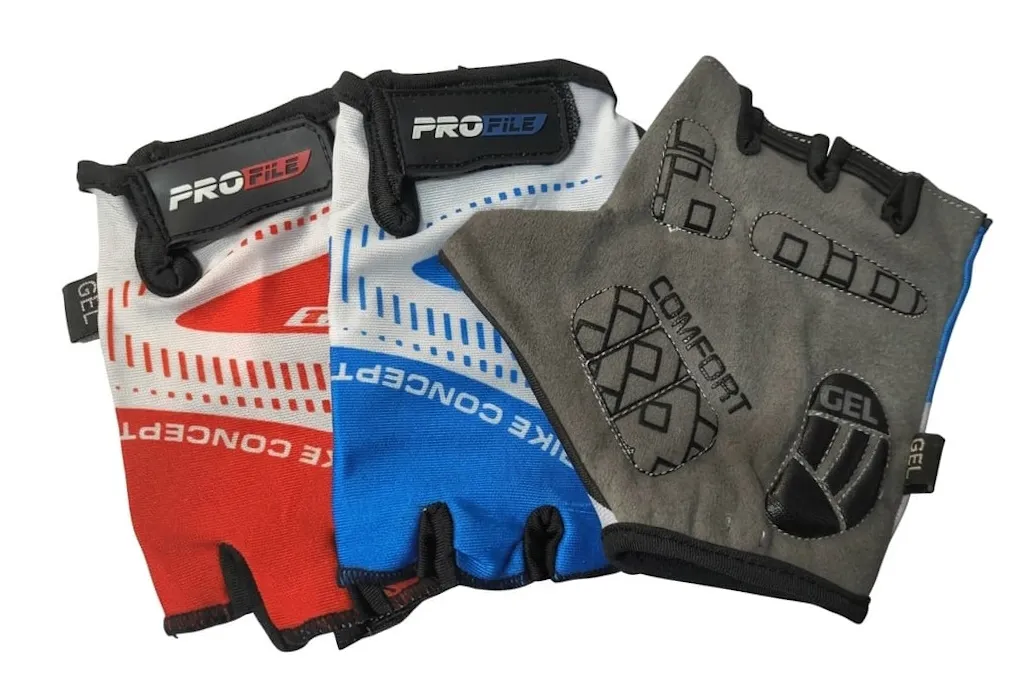 Guantes Bici Dedo Corto C/Gel -Xl- P60