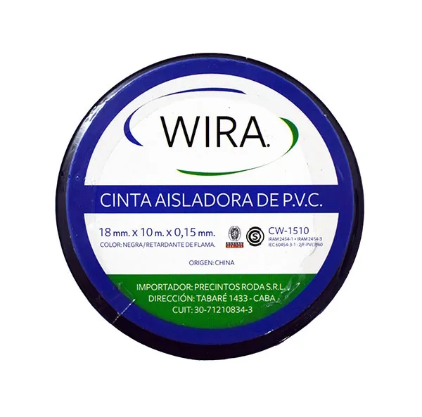 Cinta Aisladora 10m Wira