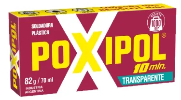 Poxipol Transparente 10 Min. 16 Gr