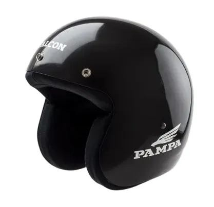 Casco Halcon Abierto Pampa  L  Negro