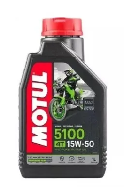 Aceite 4 T X 1 L 15w50 Motul 5100 Semi Sintetico