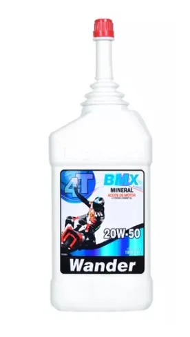 Aceite 4 T X 1 L 20w50 Wander Mineral Bmx