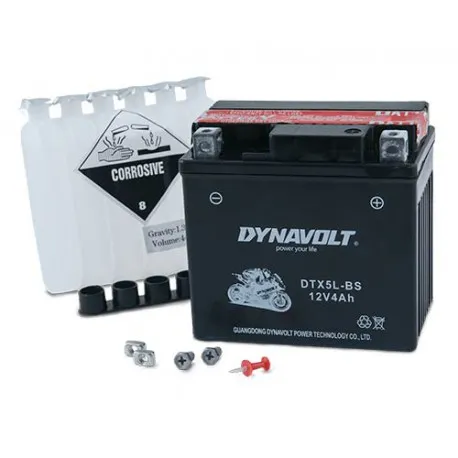 Bateria Dtx5l-Bs Dynavolt  12v-4ah Libre Mant.