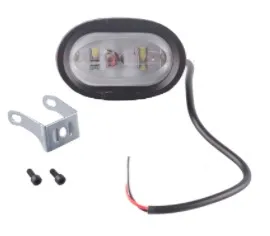 Faro Del. Led Ovalado Doble