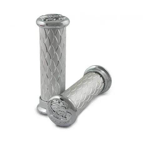 Puño Tuning Aluminio Anodizado  Plata