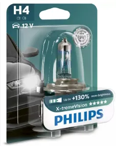 Lampara Del. Halogena 12v60/55w H4 Phil. X-Treme