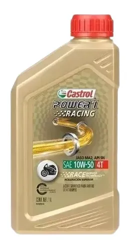 Aceite 4 T X 1 L 15w50 Castrol Power 1 Semisinteti
