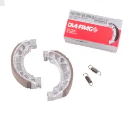 Zapata Freno 110mm Smash/C90 Resorte Recto Diafrag