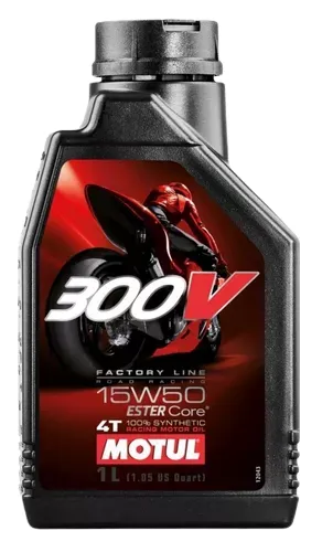 Aceite 4 T X 1 L  5w40 Motul 300 V Sintetico