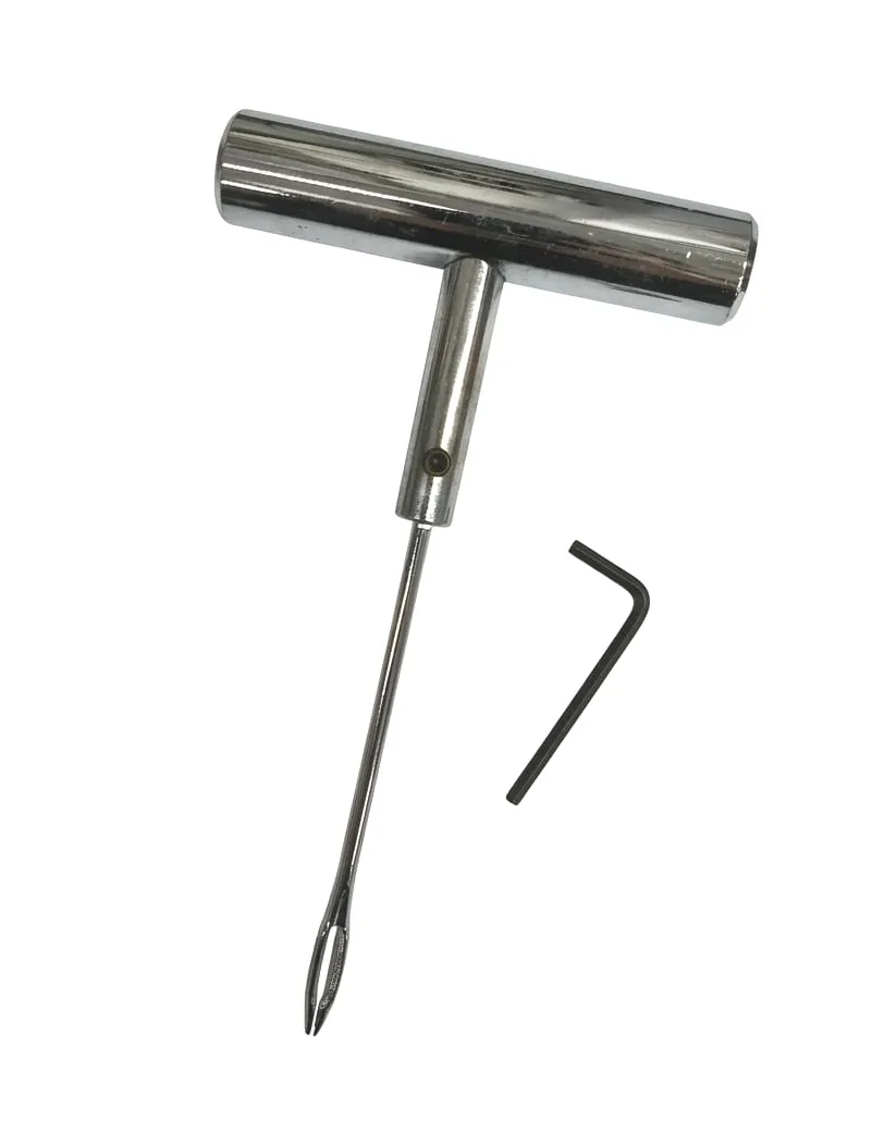 Llave Aguja Metal Para Colocar Tarugos