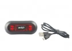 Faro Tras. Led Rojo Para Casco