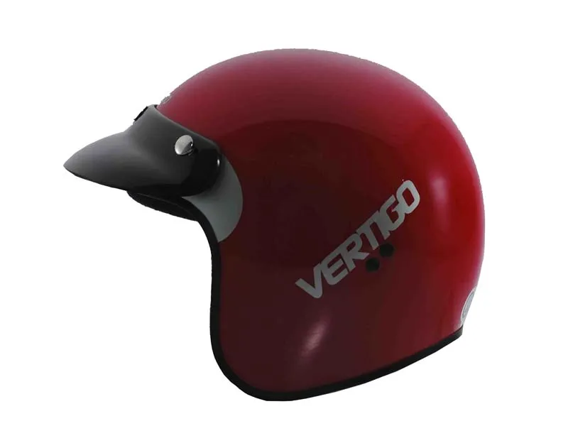 Casco Vertigo Abierto  S Rojo