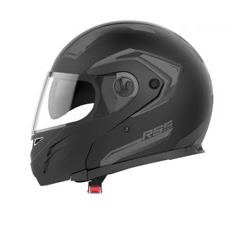Casco Hawk Rebatible M Negro/Azul Mate Rs5 Sophie