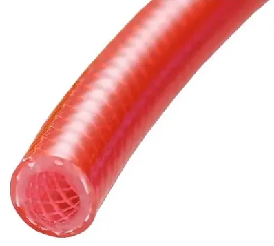 Manguera Presion 1/4 Int. 6mm  (Roja)