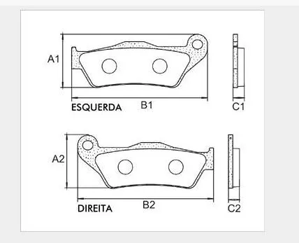 Pastilla Freno Del. Yamaha Fz 16 (Frasle)