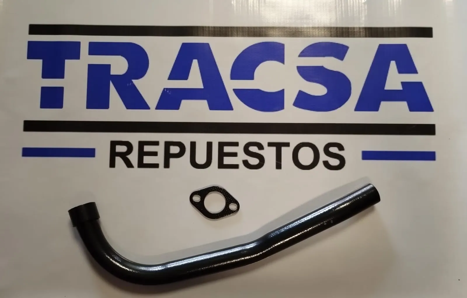 Salida (Curva) Escape Wave Negra Reforzada