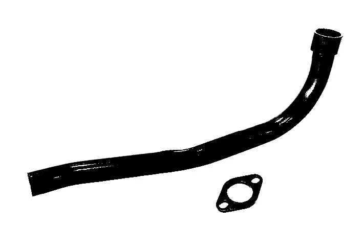 Salida (Curva) Escape Wave Negra Reforzada