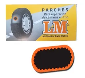 Parche Cam Oval  40x20mm L.M Cx100