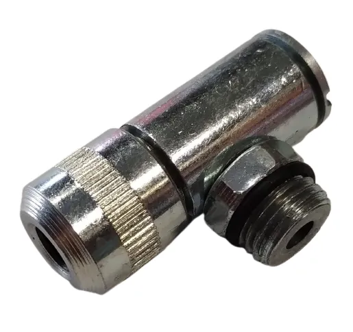 Pico Doble P/ Inflar Bici/Auto P/Pistola