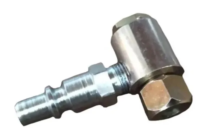 Pico Doble P/ Inflar Bici/Auto P/Acople Rapido