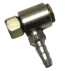 Pico Doble P/ Inflar Bici/Auto P/Sal. Manguera