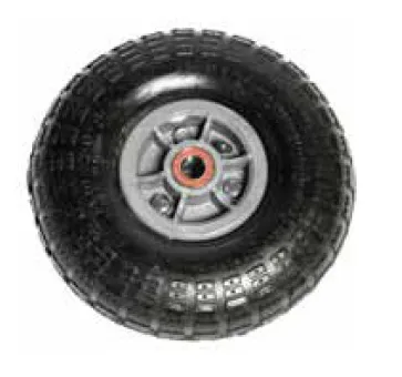 Rueda Armada 350x4 Eje Ø 19mm (Plastico)