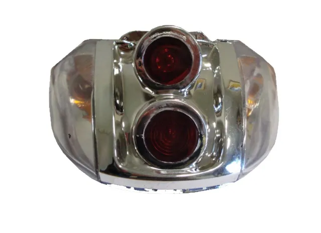 Faro Tras. Smash/Biz/Trip C/Giros Tuning Cristal