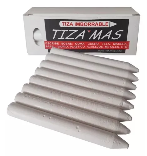 Tiza  Blanca Para Gomeria Economica