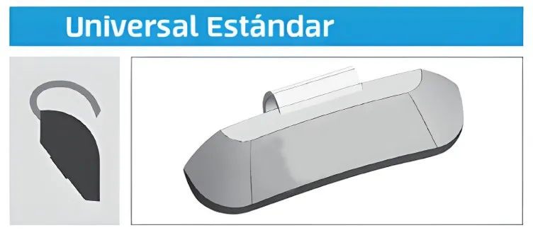 Contrapeso Universal 25 Gr Solmi  X50