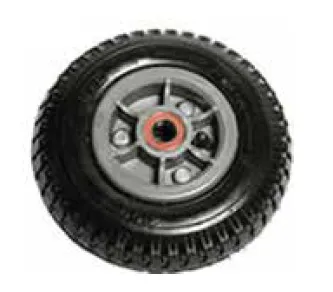 Rueda Armada 250x4 Eje Ø 19mm (Plastico)