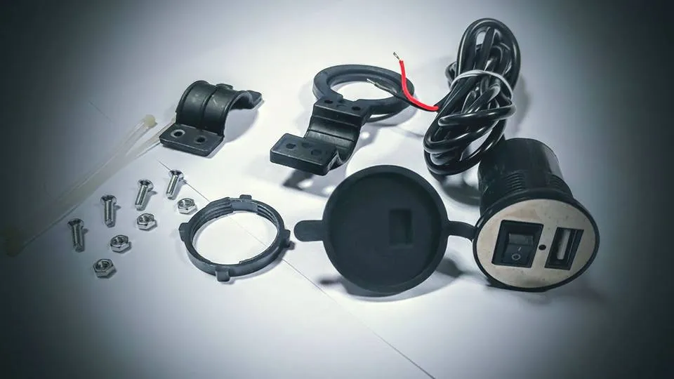 Toma Corriente Usb C/Cable