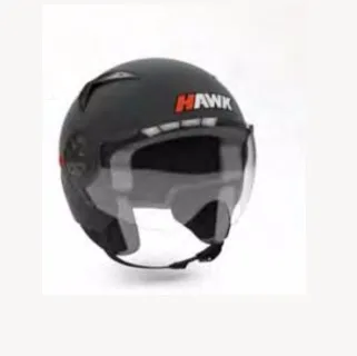Casco Hawk Abierto Rs9  M Negro Mate