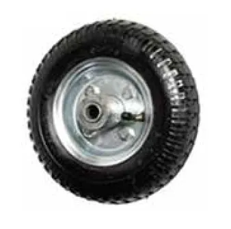 Rueda Armada 250x4 Eje Ø 3/4" (Chapa)