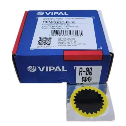 Parche Cam Red  80mm (R04) Cx35 Vipal