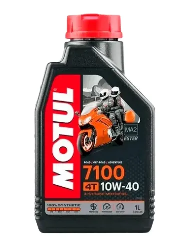 Aceite 4 T X 1 L 10w40 Motul 7100 Sintetico