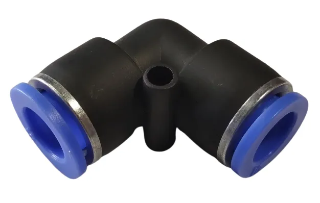 Conex.Pl. Codo P/Mang.  6mm