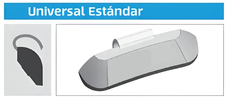 Contrapeso Universal 35 Gr Imp.  X50