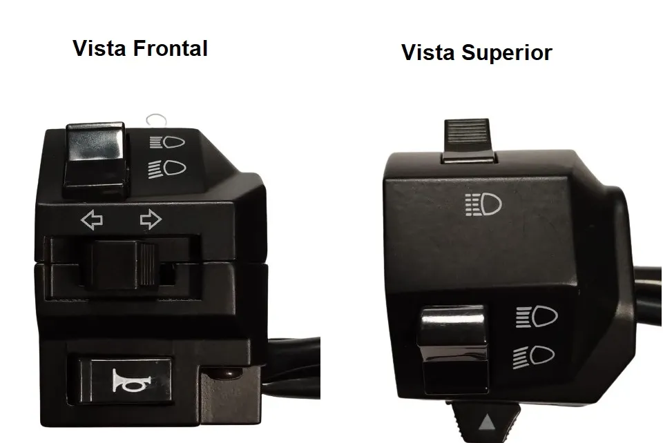 Manillar Guererro Tundra 150 Izq - Luz/Giro/Bocina